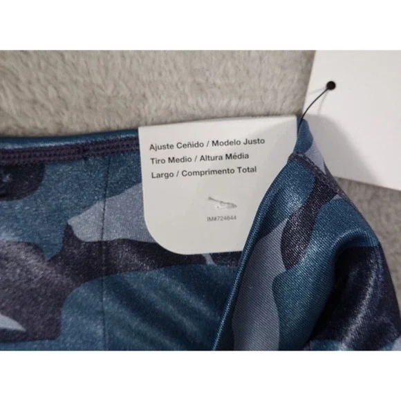 Nike Womens Blue Camo Dri-Fit Leggings Size M - Picture 12 of 15